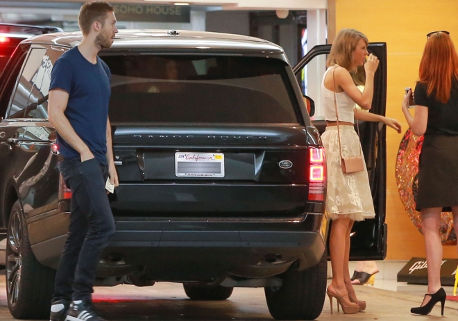 Taylor Swift y Calvin Harris, una pareja de lo más normal