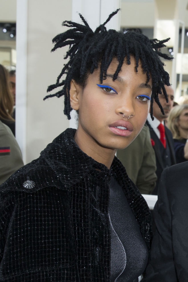 Famosas con piercing septum: Willow Smith, siempre llamativa