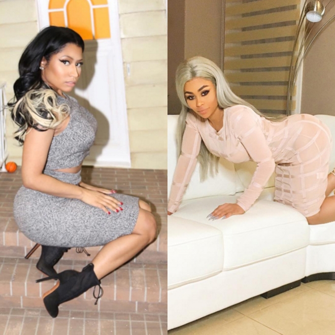 Nicki Minaj y Blac Chyna son la misma persona cuando posan