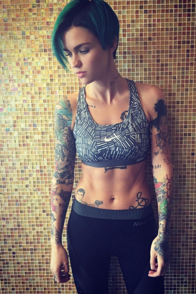 Tatuajes en el brazo: la pasión de Ruby Rose