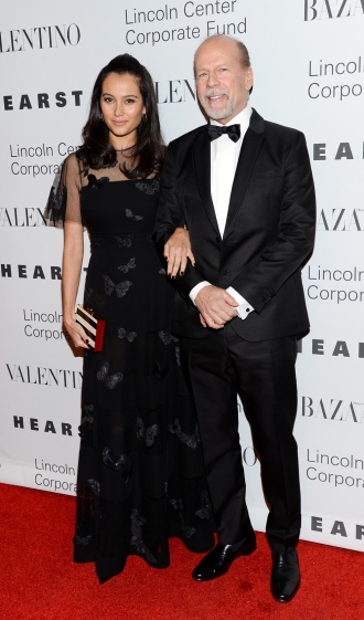 Parejas famosas con mucha diferencia de edad: Bruce Willis y Emma Heming
