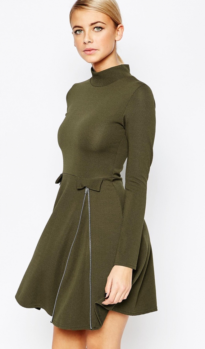 Vestidos verdes para San Patricio: ASOS y su naturalidad sexy
