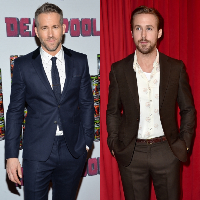 Famosos que se parecen: Ryan Reynolds y Ryan Gosling