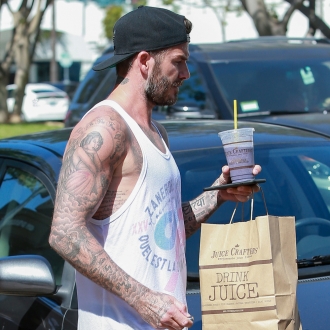 David Beckham también se apunta a la moda de los batidos detox
