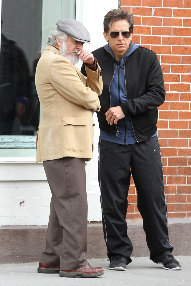Rodajes de películas: Ben Stiller y Dustin Hoffman en Yen Din ka Kissa