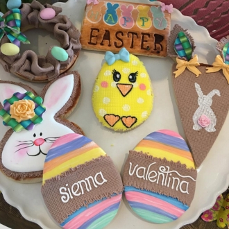 Los huevos de Pascua de las hijas de Adriana Lima
