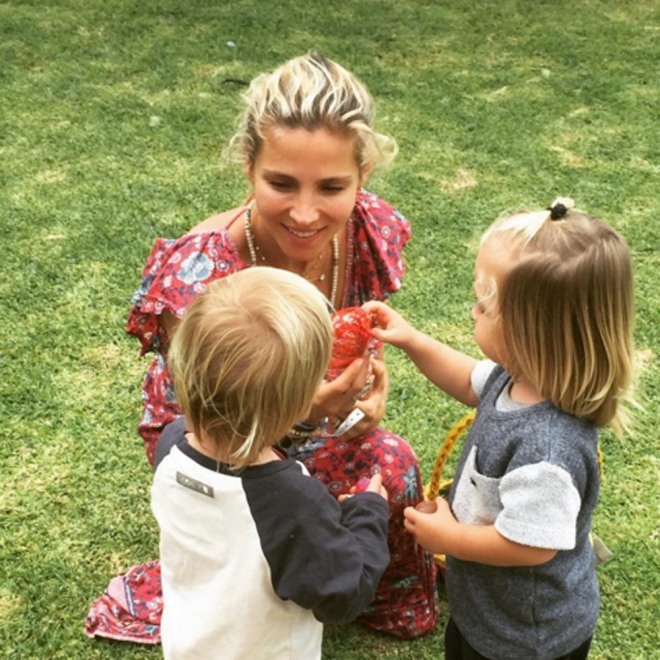Pascua en Instagram: Elsa Pataky con sus hijos
