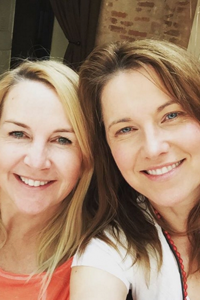 Lucy Lawless y Renée O'Connor, grandes amigas