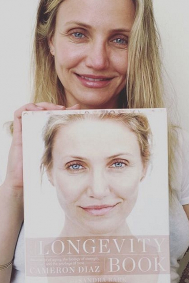 Día del libro: Longevity book de Cameron Diaz