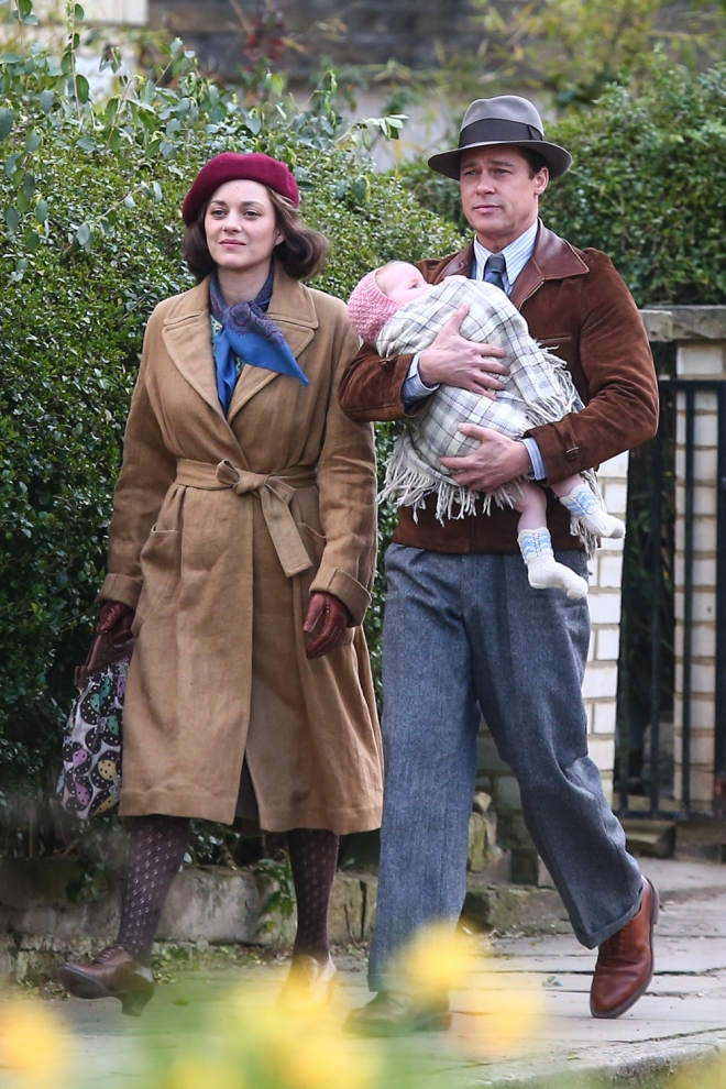 Rodajes de películas: Brad Pitt y Marion Cotillard en Five Second of Silence