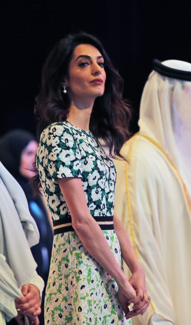 Famosas extremadamente delgadas: Amal Clooney
