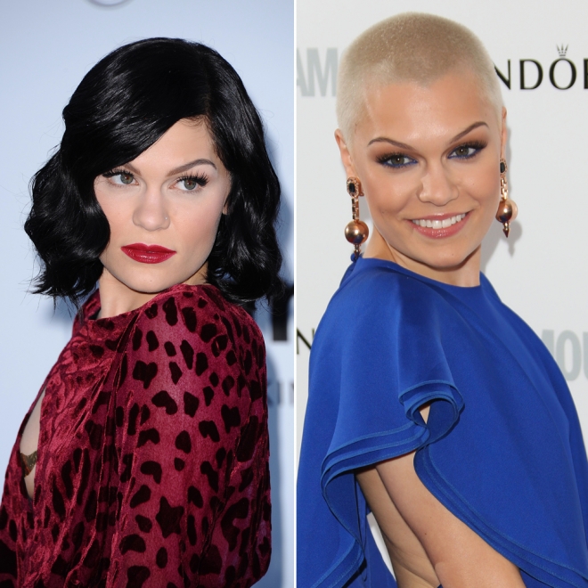 Famosas rapadas: Jessie J