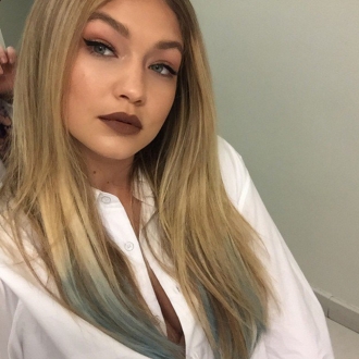 Los labios marrones de Gigi Hadid