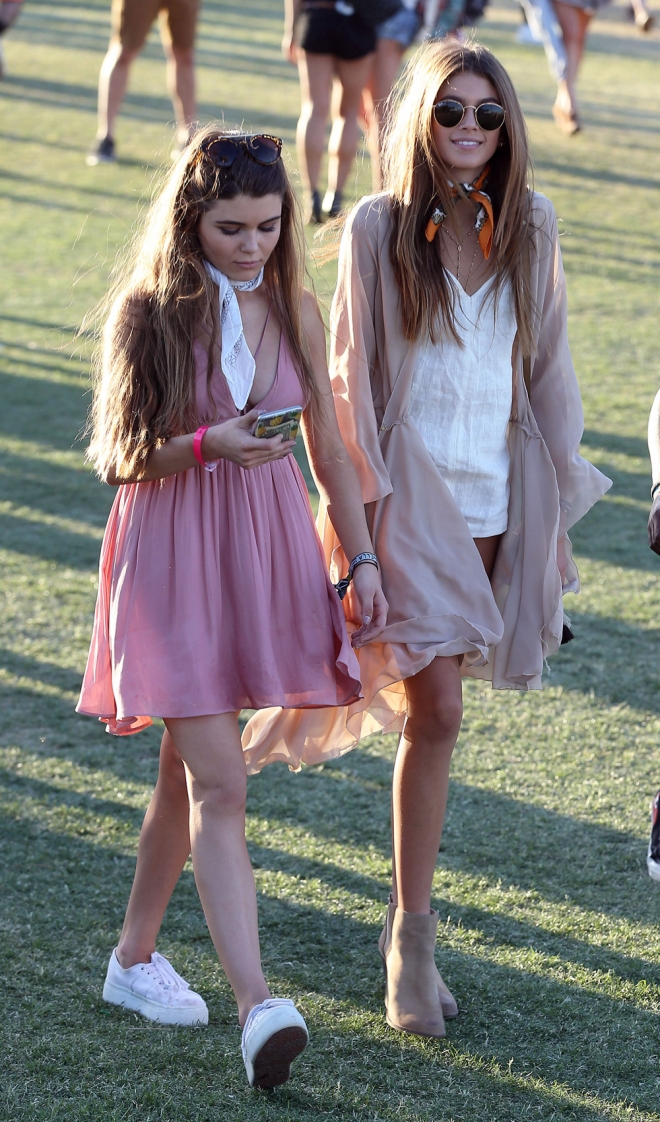 La hija de Cindy Crawford, en Coachella 2016