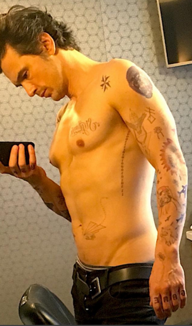 James Franco, amante de los tatuajes