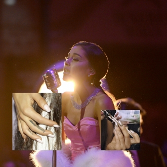 Tatuajes en el dedo: el corazón de Ariana Grande