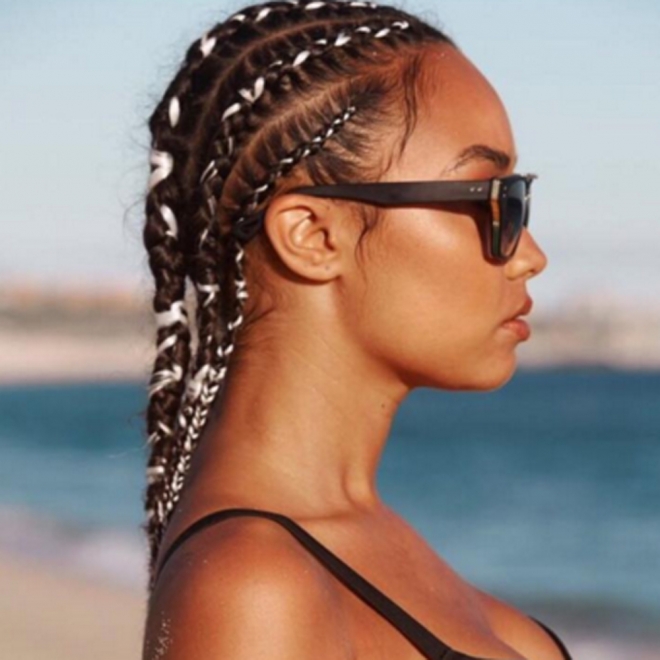 Leigh Anne, de Little Mix, con las mejores boxer braids