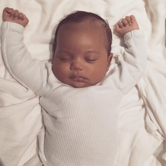 Saint, el nombre del bebé de Kim Kardashian y Kanye West