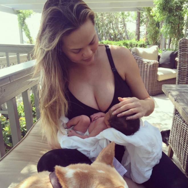 Luna Simone, el nombre de la hija de Chrissy Teigen y John Legend