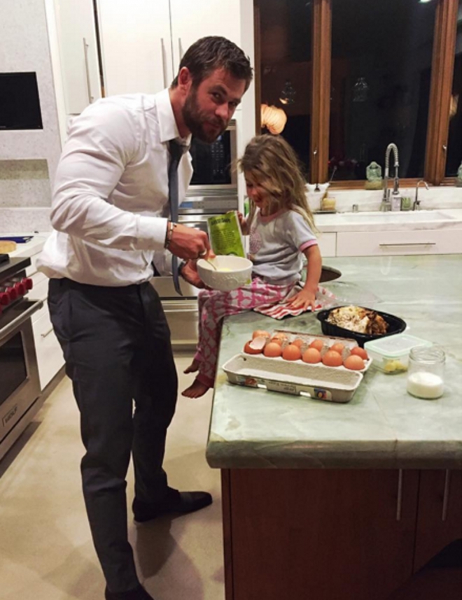 India Rose, el nombre de la hija de Chris Hemsworth y Elsa Pataky