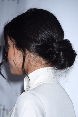 Tatuajes en el cuello: la G de Selena Gomez
