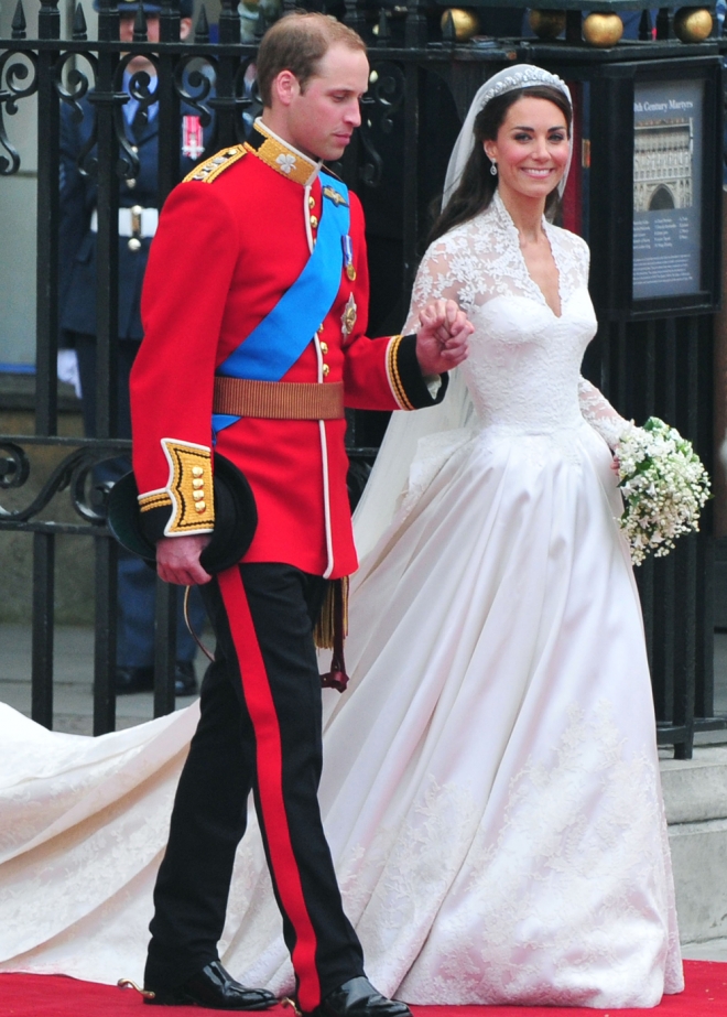 Los duques de Cambridge, convertidos en marido y mujer