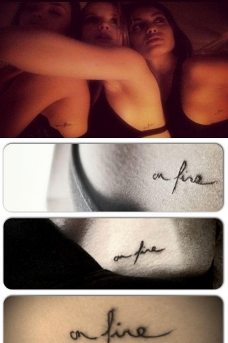Tatuajes de amigas famosas: Hiba Abouk, Dafne Fernández y Carolina Bang