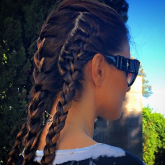 Las boxer braids de Romina Belluscio