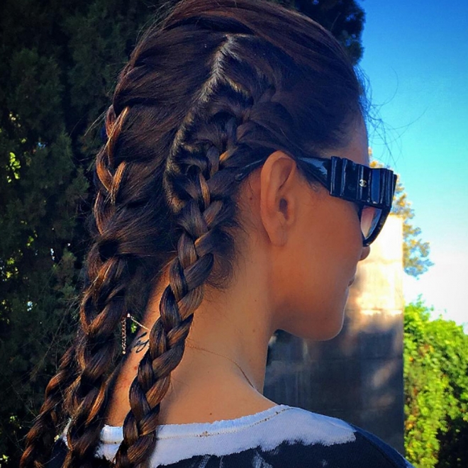 Las boxer braids de Romina Belluscio