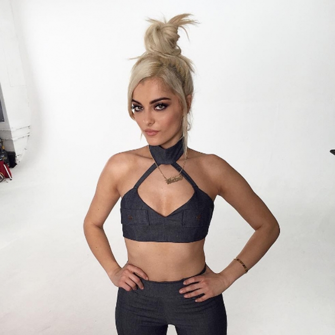 El cuerpo tonificado de Bebe Rexha