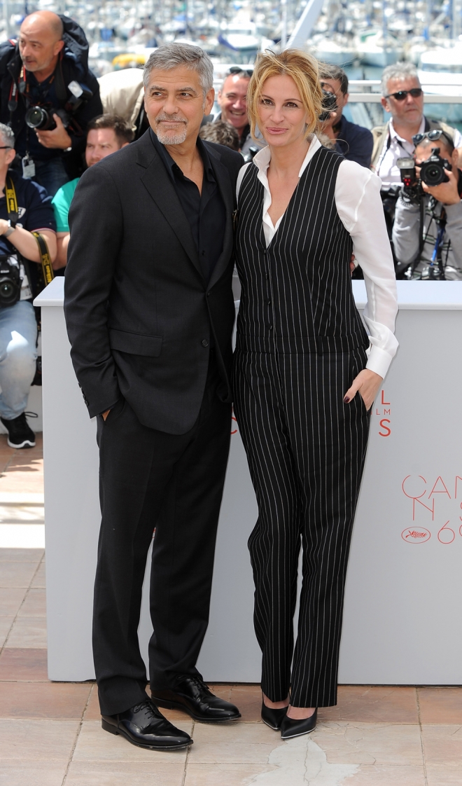 Cannes 2016: George Clooney y Julia Roberts, pura complicidad