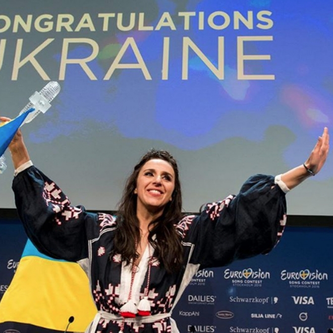 Jamala, flamante ganadora de Eurovisión 2016
