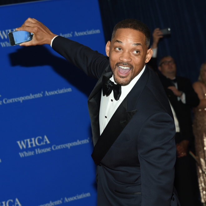 Selfies de famosos: Will Smith, siempre divertido