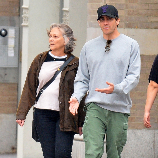 Jake Gyllenhaal, paseos con su madre