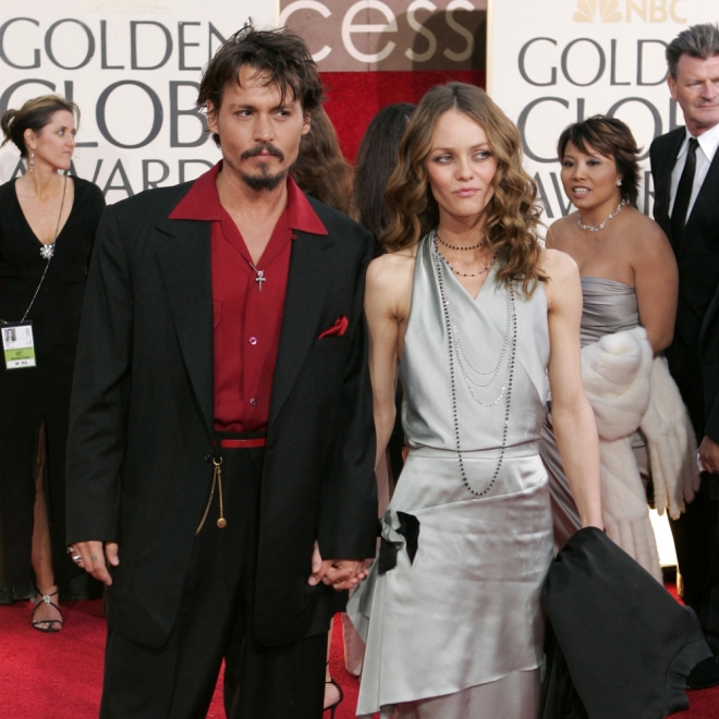 Vanessa Paradis y Johnny Depp, la extraña ex pareja