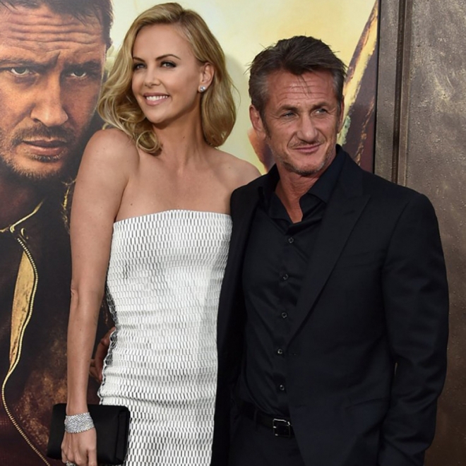 Famosos que rompieron por sorpresa: Sean Penn y Charlize Theron