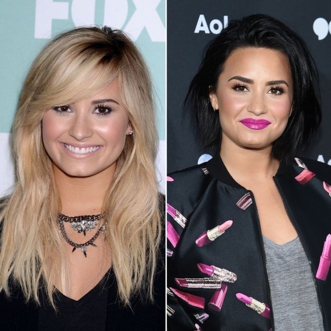 Famosas, ¿con o sin flequillo? : Demi Lovato