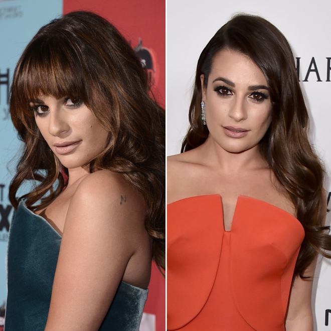 Famosas, ¿con o sin flequillo? : Lea Michele