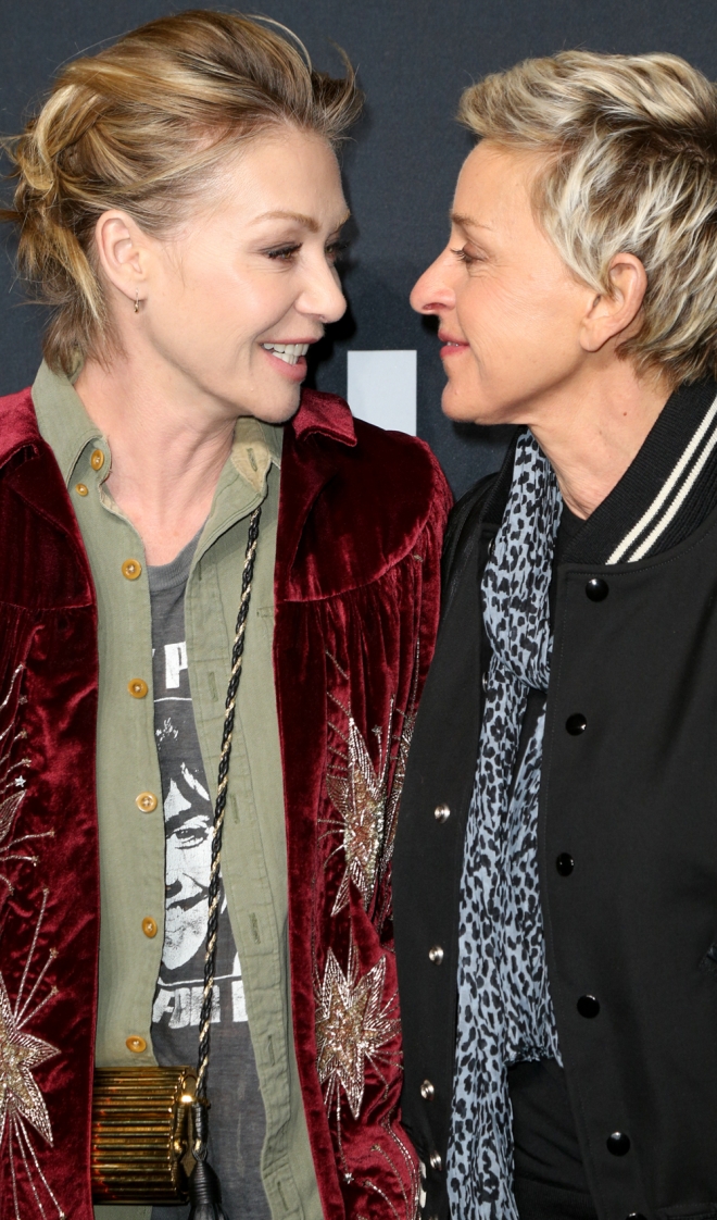 Portia de Rossi y Ellen DeGeneres, almas gemelas