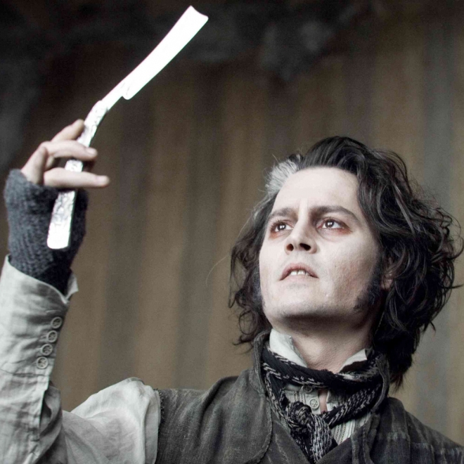 Personajes Johnny Depp: Benjamin Barker en Sweeney Todd