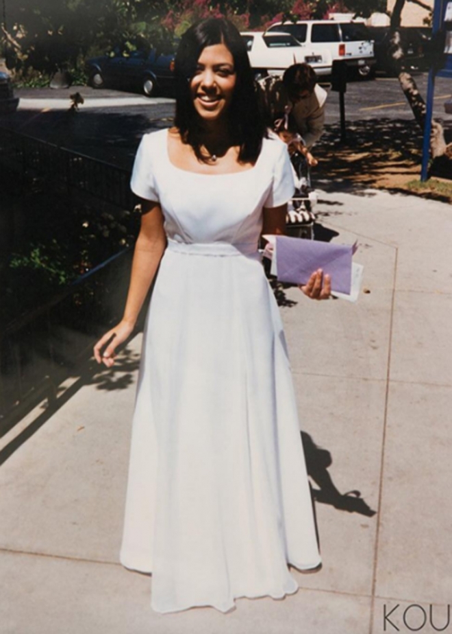 Vestidos de graduación: el prom dress de Kourtney Kardashian