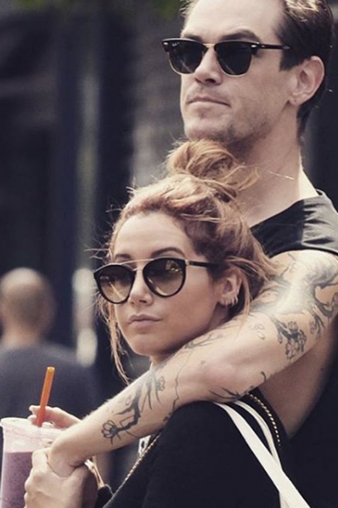 Ashley Tisdale, enamoradísima de su marido