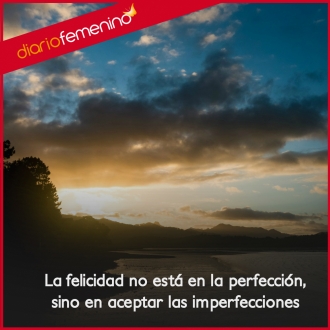 Frases para la autoestima: hay que saber aceptar las imperfecciones