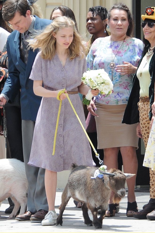 Rodajes de películas: Amanda Seyfried en The Clapper