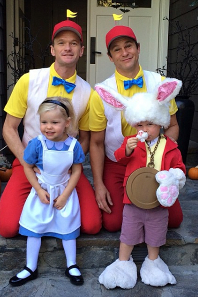 Neil Patrick Harris y David Burtka, familia feliz