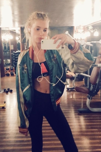 Romee Strijd, un ángel en el gimnasio de Victoria's Secret