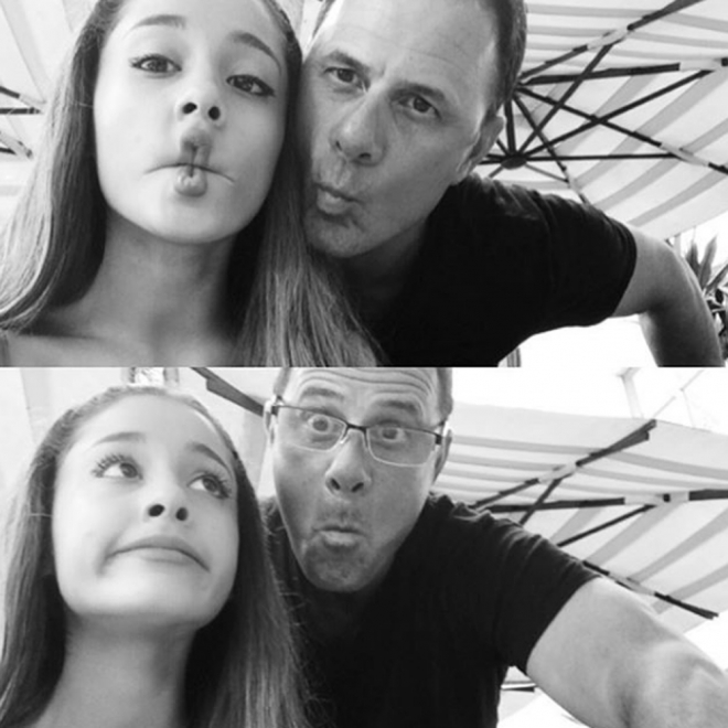 Famosos con sus padres: Ariana Grande y su lado más divertido