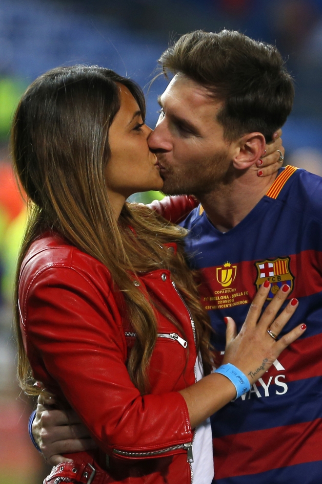 Antonella Roccuzzo el gran apoyo de Leo Messi