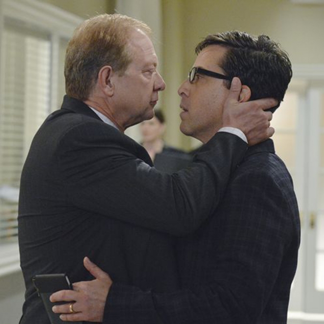 Parejas gays de televisión: Cyrus y James, en Scandal