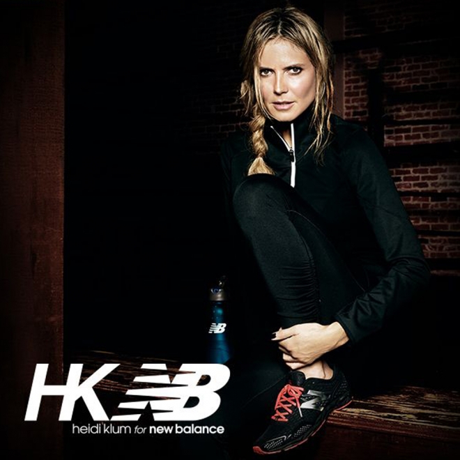 Famosas línea de ropa deportiva: Heidi con Balance